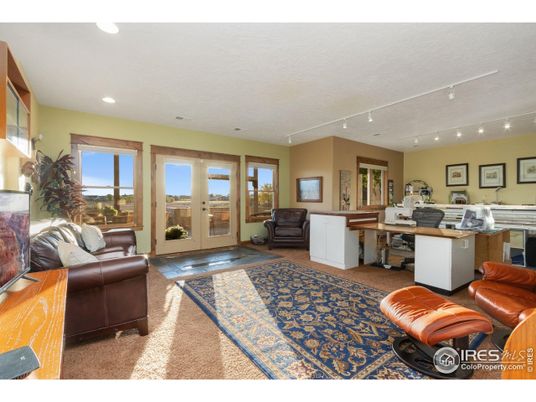 Home Office, Interior, Recessed Lighting