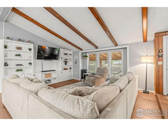 Interior, Living room, Wooden Beams, Wood Texture Flooring