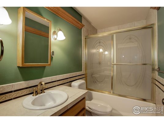 Bathroom, Glass Shower, Interior, Tile Countertops