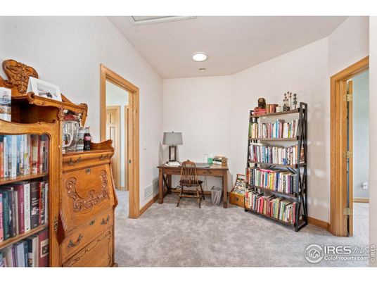 Home Office, Interior, Recessed Lighting