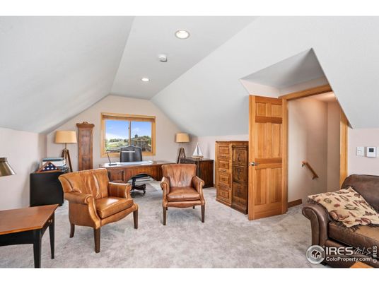 Home Office, Interior, Recessed Lighting
