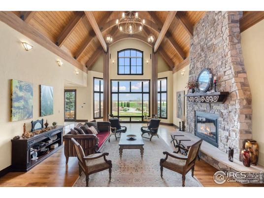 Fireplace, Interior, Living room, Stone Walls, Wooden Beams, Wooden Ceilings, Wood Texture Flooring