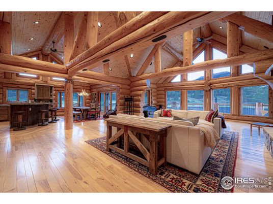 Dining room, Interior, Kitchen, Living room, Pendant Lights, Recessed Lighting, Wooden Beams, Wooden Ceilings, Wood Texture Flooring, Wooden Walls