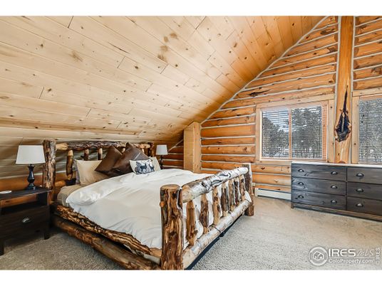 Bedroom, Interior, Wooden Ceilings, Wooden Walls