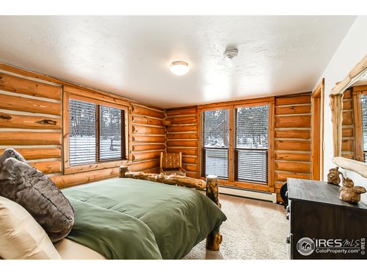 Bedroom, Interior, Wooden Walls