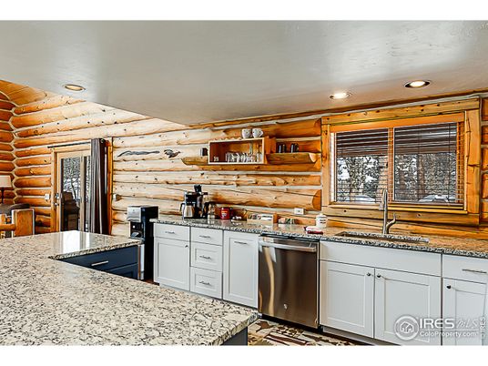 Interior, Kitchen, Recessed Lighting, Wooden Walls
