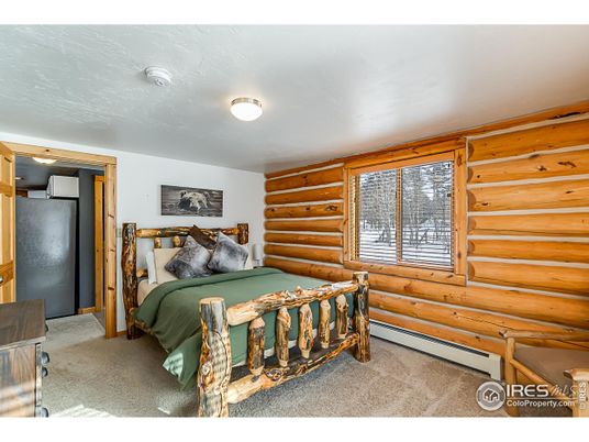 Bedroom, Interior, Wooden Walls