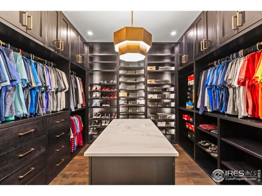 Interior, Pendant Lights, Recessed Lighting, Walk-in Closets, Wood Texture Flooring