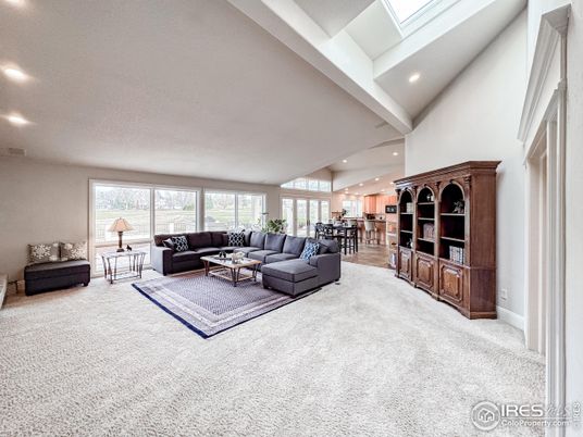 Interior, Kitchen, Living room, Recessed Lighting