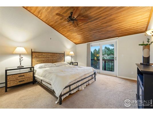 Bedroom, Interior, Wooden Ceilings