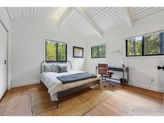 Bedroom, Home Office, Interior, Wood Texture Flooring