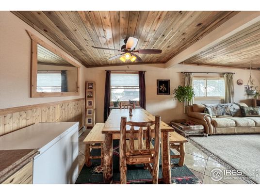 Dining room, Interior, Living room, Wooden Ceilings