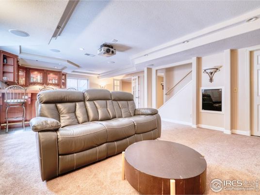 Home Theatre Room, Interior, Living room, Recessed Lighting, Theatre Room