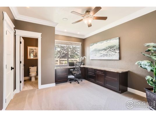 Bathroom, Home Office, Interior, Recessed Lighting