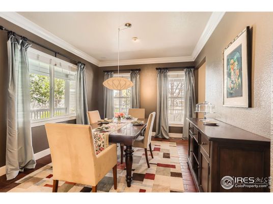 Dining room, Interior, Pendant Lights