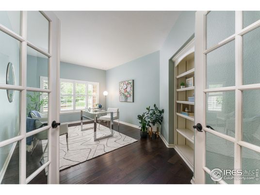 Home Office, Interior, Wood Texture Flooring