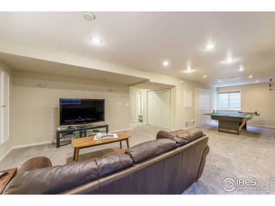 Billiard Table, Game Room, Interior, Living room, Recessed Lighting