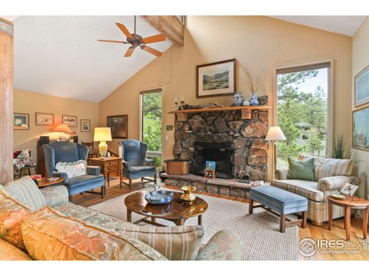Fireplace, Interior, Living room, Wooden Beams, Wood Texture Flooring
