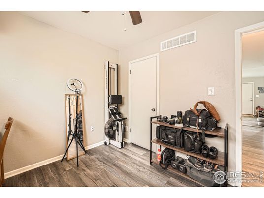 Fitness Equipment, Interior, Wood Texture Flooring