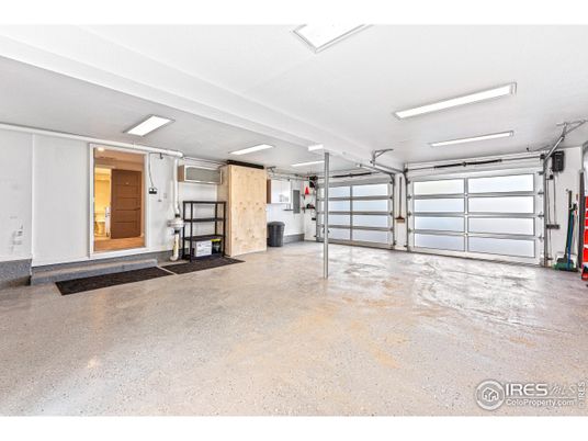 Garage, Interior, Recessed Lighting