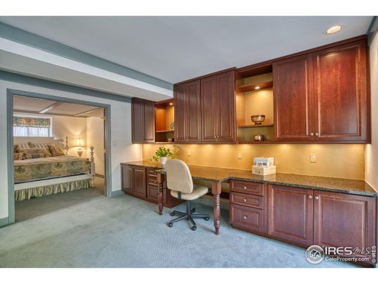 Bedroom, Home Office, Interior, Recessed Lighting