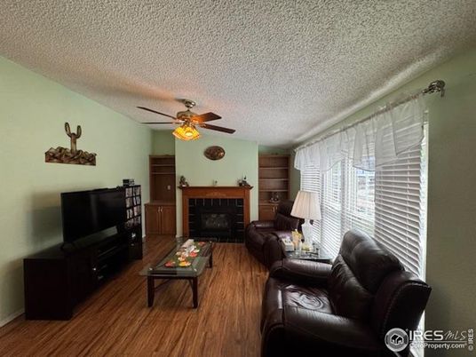 Fireplace, Interior, Living room, Wood Texture Flooring