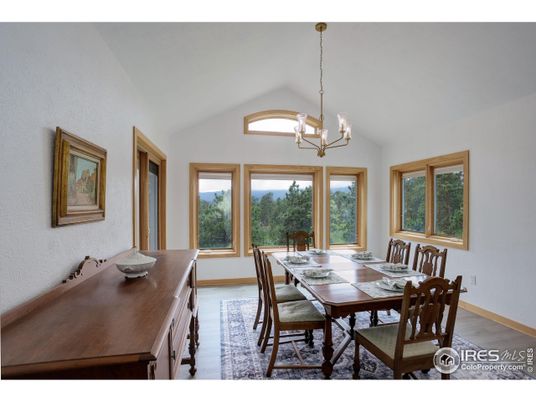 Chandelier, Dining room, Interior, Pendant Lights, Wood Texture Flooring