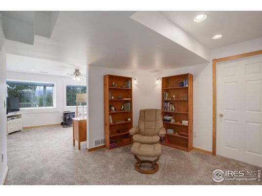 Home Office, Interior, Recessed Lighting