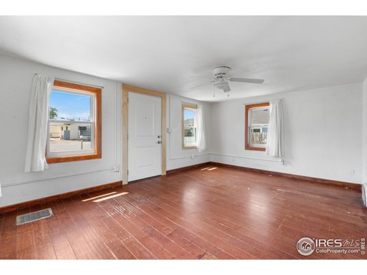 Empty room, Interior, Wood Texture Flooring