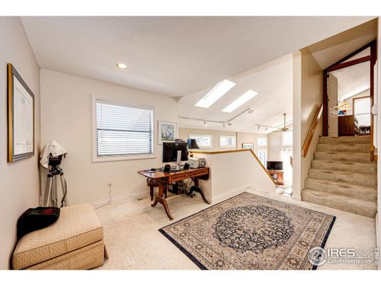 Home Office, Interior, Recessed Lighting