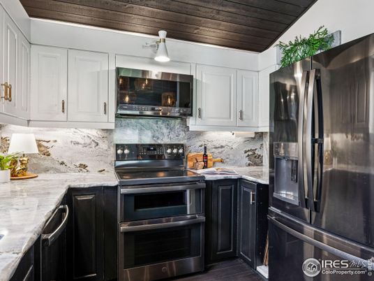 Interior, Kitchen, Stainless Steel Appliances, Wooden Ceilings
