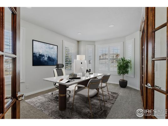 Home Office, Interior, Recessed Lighting