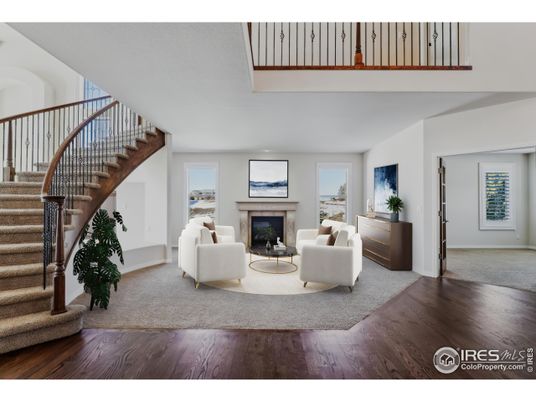 Fireplace, Interior, Living room, Wood Texture Flooring