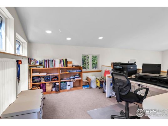 Home Office, Interior, Recessed Lighting