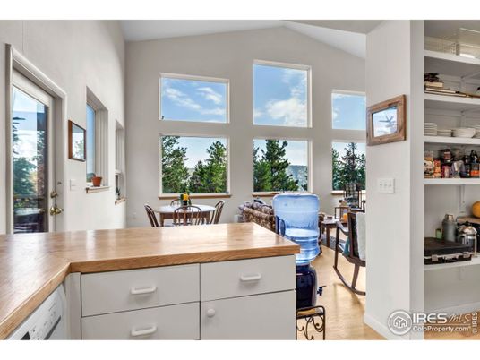 Dining room, Interior, Wood Texture Flooring