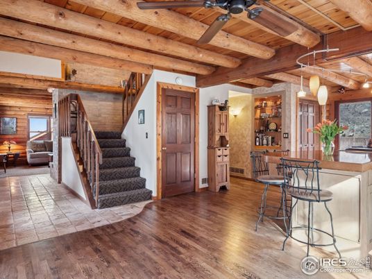 Interior, Pendant Lights, Wooden Beams, Wooden Ceilings, Wood Texture Flooring, Wooden Walls