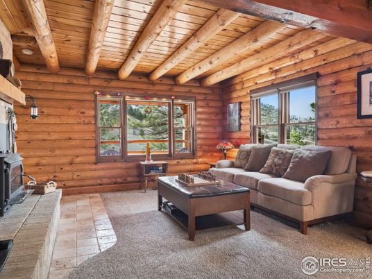 Fireplace, Interior, Living room, Wooden Beams, Wooden Ceilings, Wooden Walls