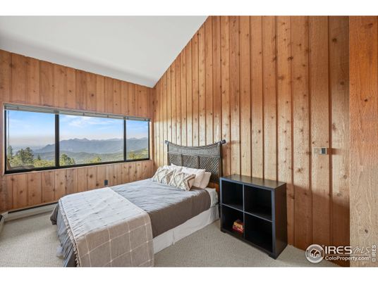 Bedroom, Interior, Wooden Walls