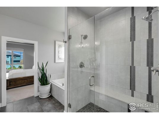 Bathroom, Bedroom, Glass Shower, Interior