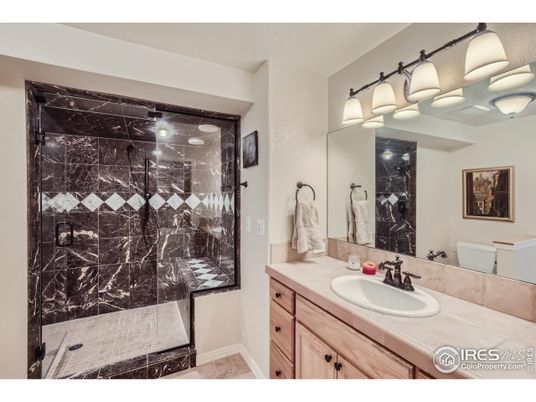 Bathroom, Glass Shower, Interior, Tile Countertops