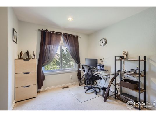 Home Office, Interior, Recessed Lighting