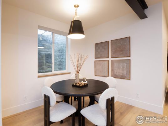 Dining room, Interior, Wood Texture Flooring