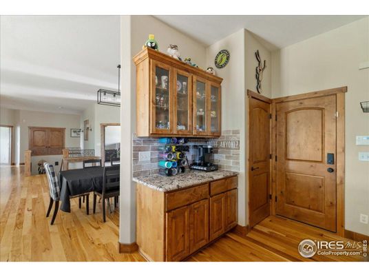 Dining room, Interior, Wood Texture Flooring