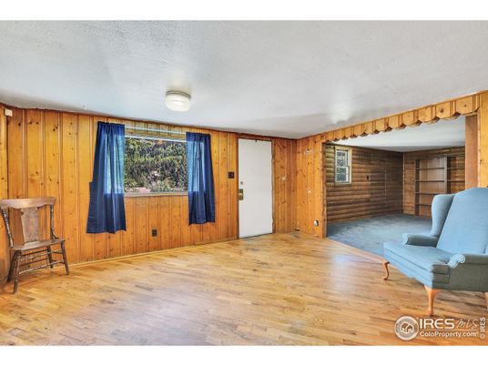 Empty room, Interior, Wood Texture Flooring, Wooden Walls