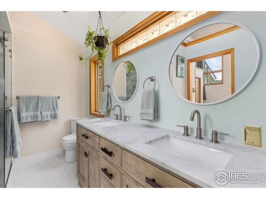 Bathroom, Dual Sink Vanities, Interior, Marble