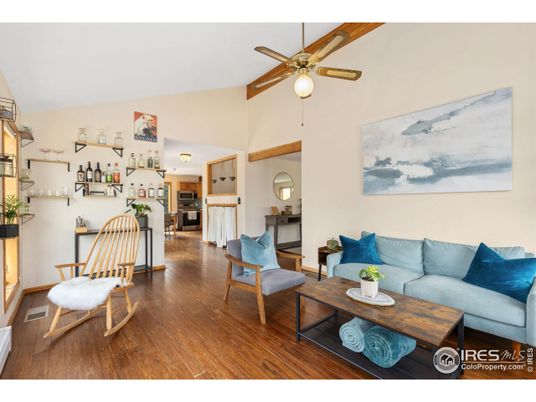 Interior, Kitchen, Living room, Wood Texture Flooring