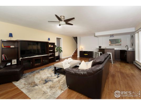 Interior, Kitchen, Living room, Wood Texture Flooring