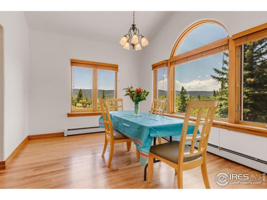 Chandelier, Dining room, Interior, Pendant Lights, Wood Texture Flooring
