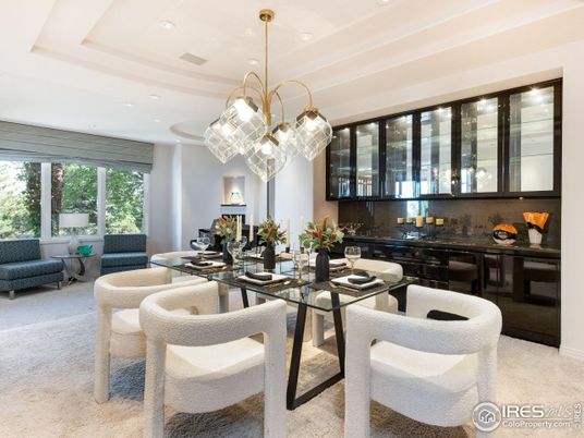 Dining room, Interior, Living room, Pendant Lights, Recessed Lighting