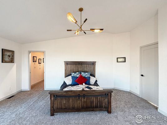 Bedroom, Interior, Pendant Lights